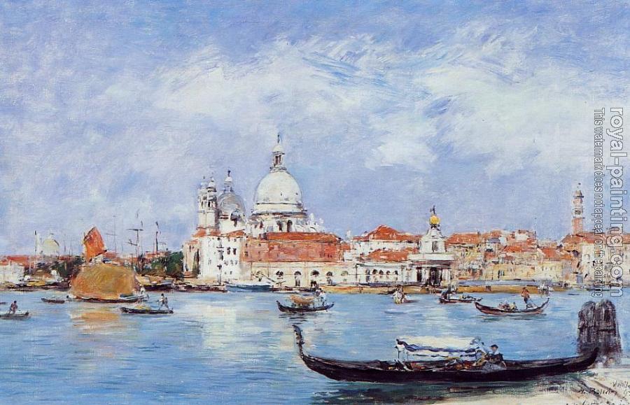 Eugene Boudin : Venice, View from the Grand Canal
